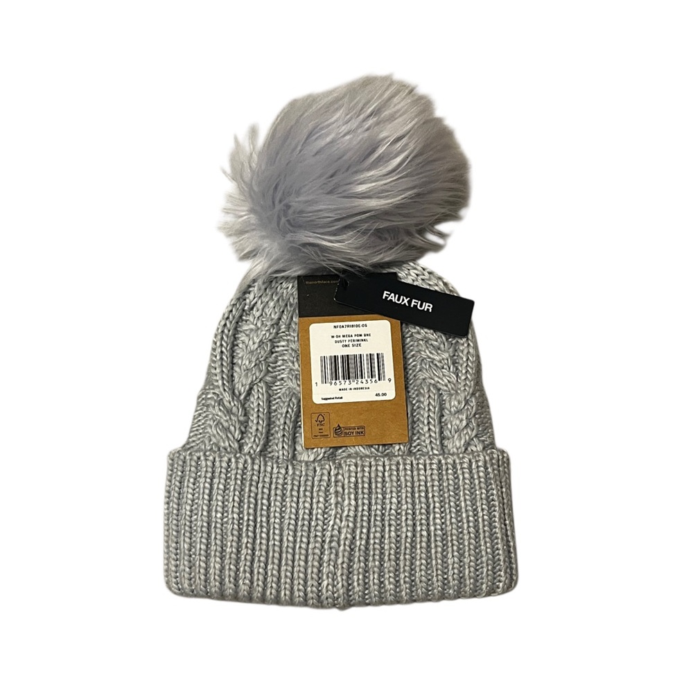 The North Face Dusty Periwinkle Knit Beanie - Picture 2 of 8